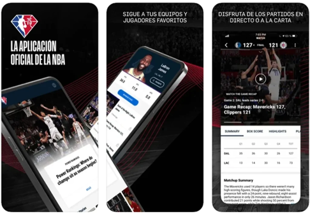 apps para ver baloncesto